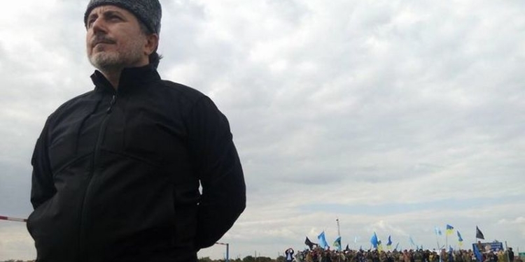 На админгранице с Крымом отметили годовщину блокады оккупированного полуострова