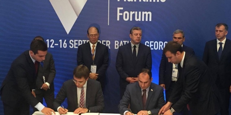 Украина и Грузия подписали соглашение о прямом ж-д сообщении через порты