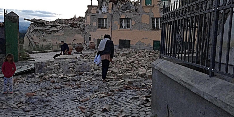 В центральной Италии произошло еще одно землетрясение