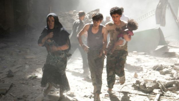 Сирия - ад на земле: ООН призывает разрешить эвакуировать людей из Алеппо 1