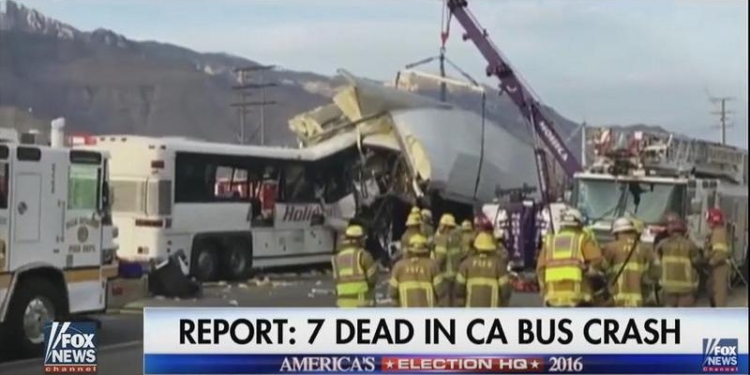 Ехали из казино: на юге Калифорнии в результате аварии погибли 13 туристов