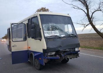 ДТП на трассе «Николаев-Одесса»: столкнулись пассажирский автобус и грузовик, есть пострадавшие