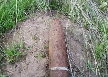 В Витовском районе очередной снаряд времен прошлой войны отдала земля