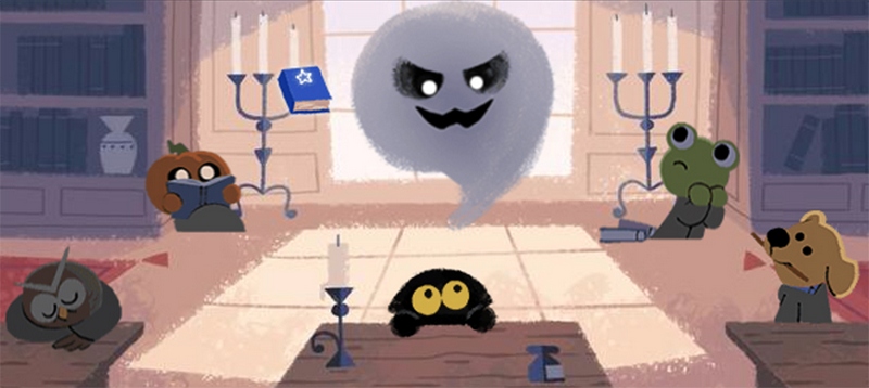 Если у вас «хэллоуиновая лихорадка»: Google запустил новый дудл-игру 1