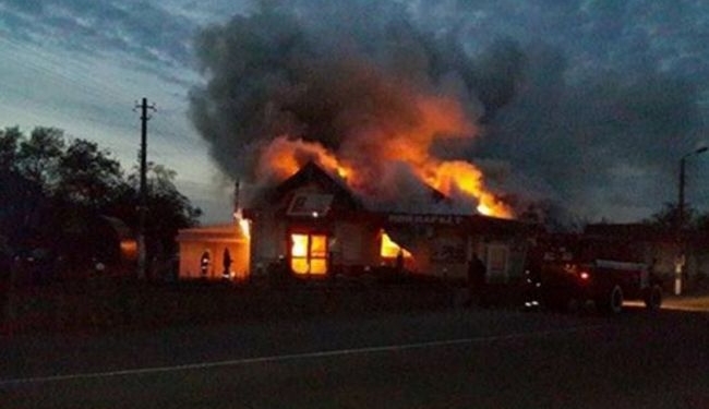 В Киевской области пьяный мужчина взорвал магазин