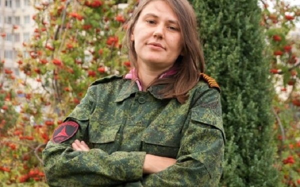 Польская коммунистка воюет против Украины на Донбассе