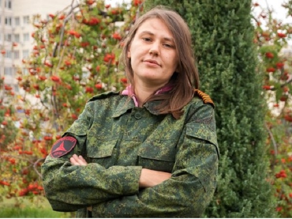 Польская коммунистка воюет против Украины на Донбассе 1