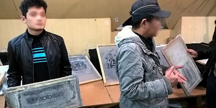 В Одесской области полиция обнаружила шесть цехов, где шили “брендовую” одежду