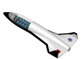 В Китае создадут космолет для туристов