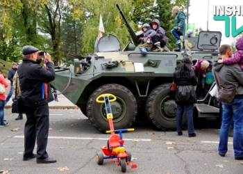 Тот случай, когда военная техника на улицах не страшит: как в Николаеве чествовали защитников Украины