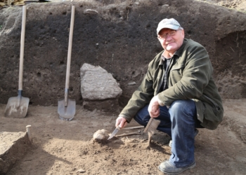 На берегу Александровского водохранилища нашли могильник усатовской культуры. Раскопки продолжаются