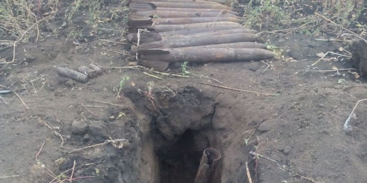 В Николаевской области обезвредили 28 взрывоопасных предметов, найденных в Новобугском районе