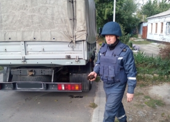 Прямо в центре Николаева: на 2-й Слободской обнаружена граната Ф-1