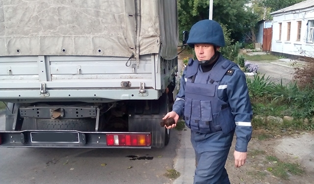 Прямо в центре Николаева: на 2-й Слободской обнаружена граната Ф-1