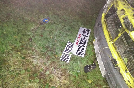 Под Николаевом маршрутка без пассажиров врезалась в MAN – водитель микроравтобуса погиб