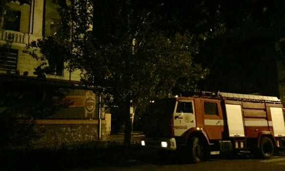 В Николаеве ночью горело общежитие. Есть пострадавшие, приезжал мэр