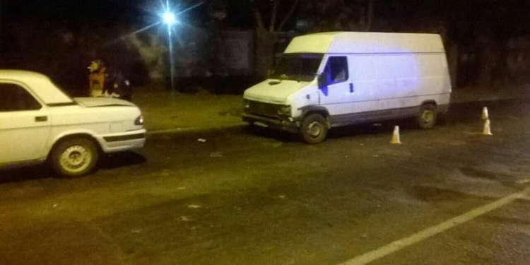В Николаеве пьяный 24-летний угонщик без документов за рулем Fiat Ducato угодил в ДТП