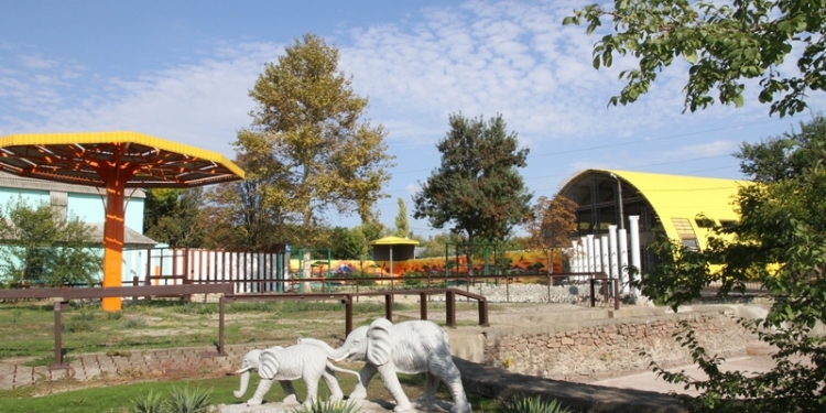 В Николаевском зоопарке завершилась реконструкция слоновника