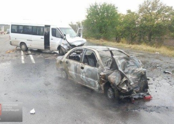 На трассе «Одесса-Рени» автобус с футболистами попал в ДТП, есть погибший (+18)