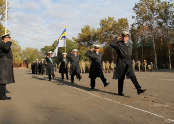 В 198-м Учебном центре ВМС ВСУ в Николаеве более полусотни курсантов присягнули на верность украинскому народу