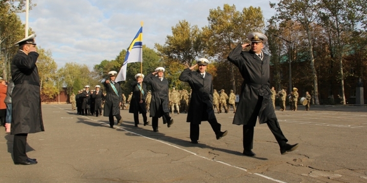 В 198-м Учебном центре ВМС ВСУ в Николаеве более полусотни курсантов присягнули на верность украинскому народу