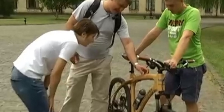 Деревянные велосипеды – уникальный товар от украинского производителя