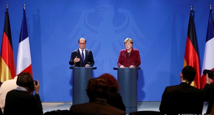 Меркель и Олланд: Россия может заплатить за Сирию новыми санкциями