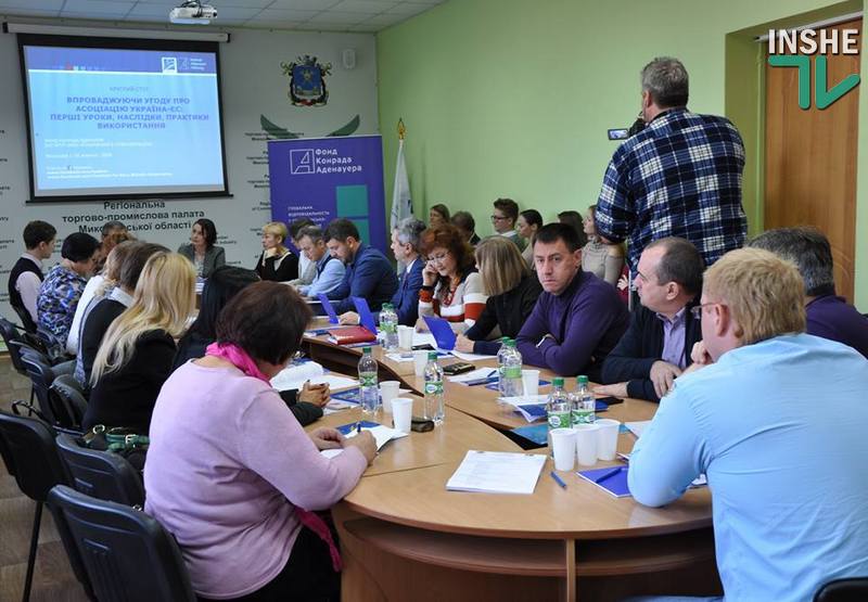 Николаевским предпринимателям рассказали, что позитив от Ассоциации Украина-ЕС будет расти с каждым годом 8
