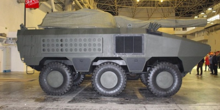 В Украине презентовали новый бронетранспортер «Атаман 6х6»