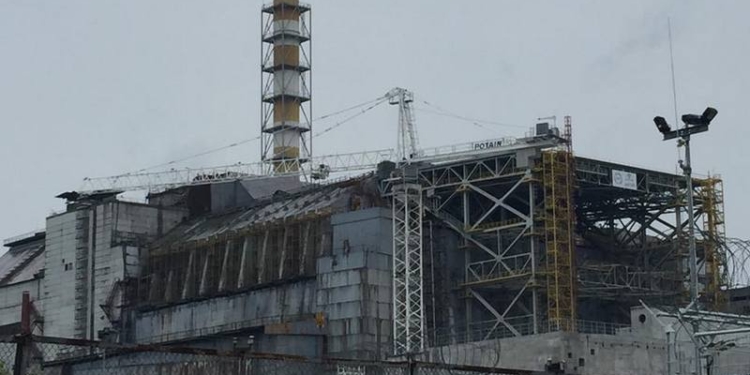 В ноябре начнут устанавливать новую арку на Чернобыльской АЭС