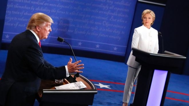 Третьи дебаты Клинтон и Трампа: оружие, аборты, Путин… Русскоязычная полная видео-версия