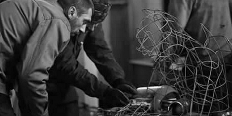 Одесский скульптор готовит 15-метровую металлическую композицию “Архангел со смартфоном”