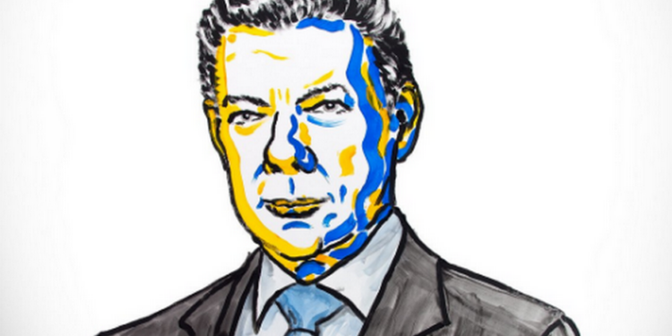 Нобелевскую премию мира вручили президенту Колумбии