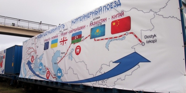 Транскаспийский коридор рассчитывает в следующем году принять 250 поездов. Часть из них дойдут до Украины