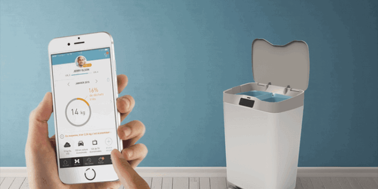 Французы создали “умное” мусорное ведро