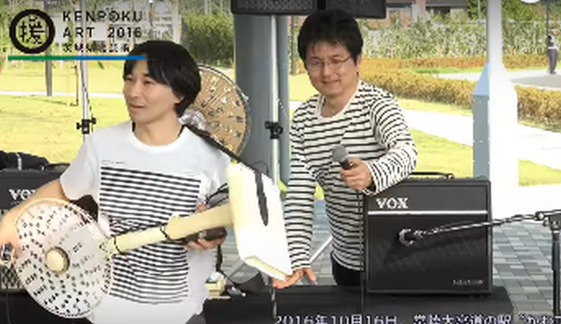 Японец похвастался музыкальными инструментами из старых вентиляторов 1