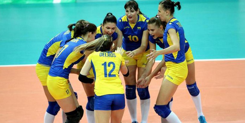 Женская сборная Украины по волейболу вышла на чемпионат Европы 1