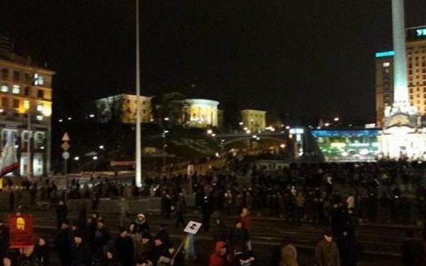Годовщина Майдана в Киеве: участники Вече дали власти срок выполнить их требования