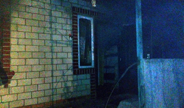 При тушении пожара в Первомайске спасатели обнаружили тело погибшего мужчины