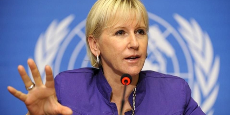 Министр иностранных дел Швеции прилетела в Киев