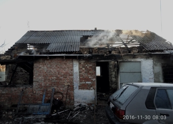 В Новом Буге вчера дважды горели жилые дома – в одном из них погиб мужчина