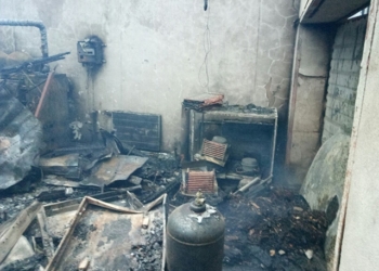 В СВТ «Металлург» горел гараж