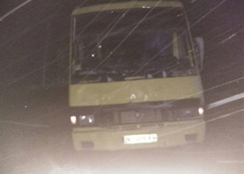 В 10 км от Очакова под колесами автобуса погиб 55-летний пешеход