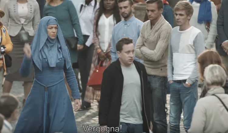 Актеры из "Игры престолов" снялись в рекламном ролике в Киеве 1