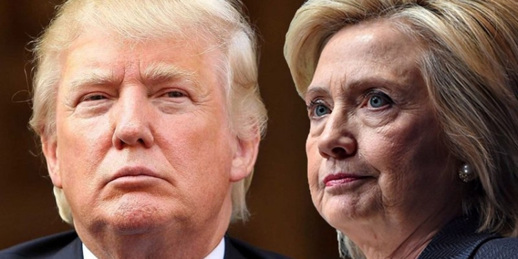 На выборах президента США за Клинтон проголосовали на 1 миллион человек больше, чем за Трампа