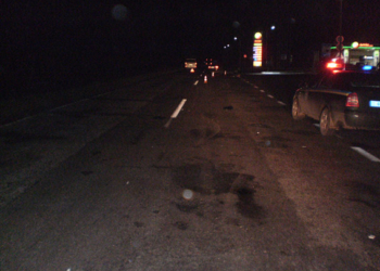 Вчера под Николаевом, на той же трассе, где в ДТП погибли военные, насмерть сбили мужчину