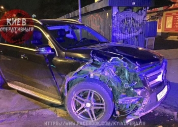 В Киеве сын нардепа устроил гонки с полицией, из-за которой пострадали четыре человека
