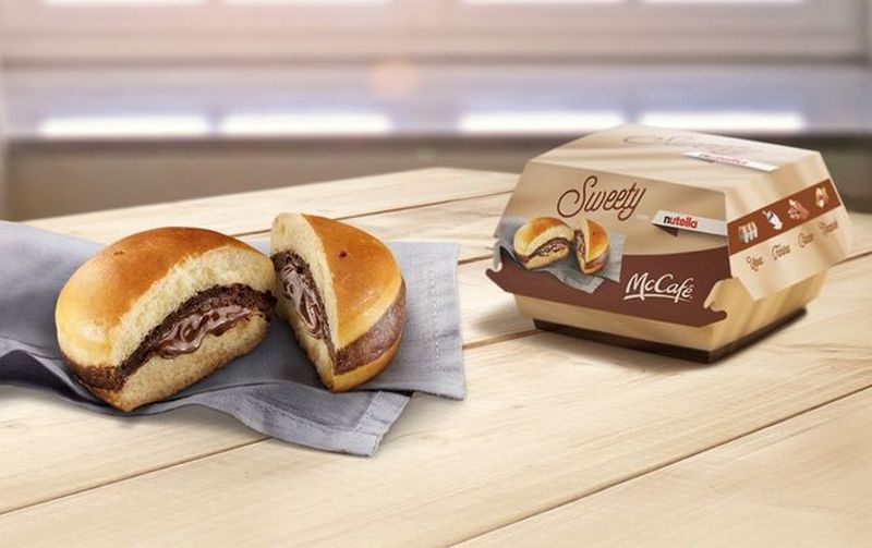 Итальянские McDonald’s продают бургеры с шоколадной пастой 1