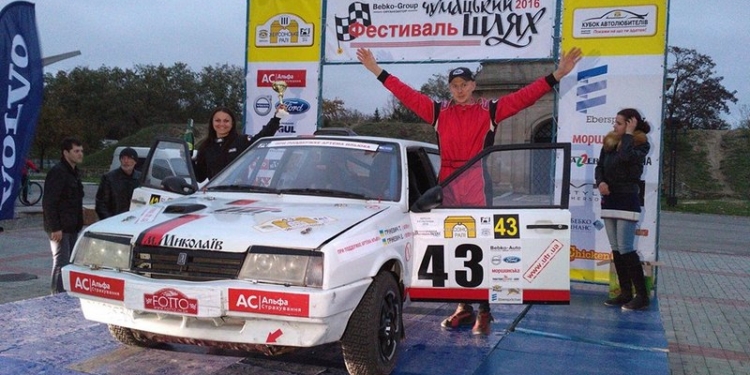 В «Херсонском ралли» николаевский экипаж стал вторым