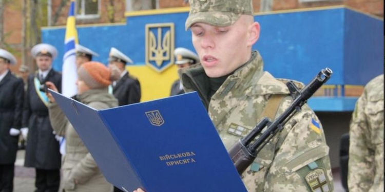 В Николаеве снова присягали на верность – в 198-м учебном центре ВМС